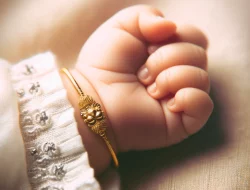 Gold Bracelets for Babies