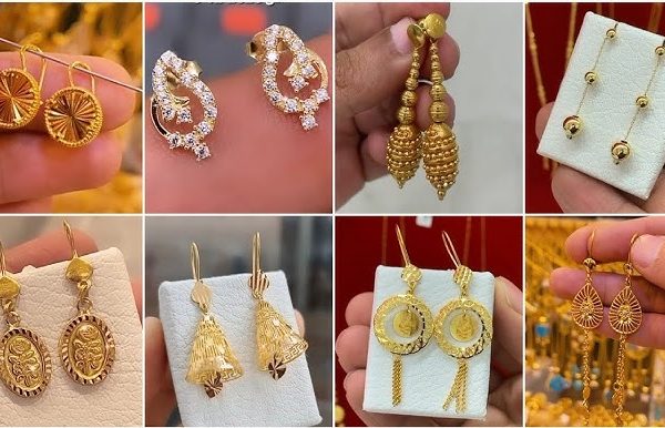 Get to Know the Most Popular Simple and Elegant Gold Earring Models